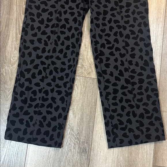 Ann Taylor Velvet Heart High Rise Wide Leg Cropped Pants - Picture 4 of 13